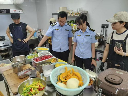 局长查外卖,网络餐饮整治行动中